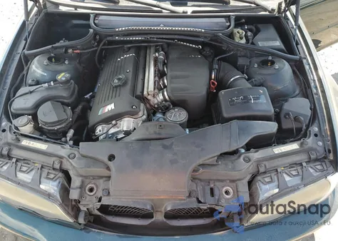 2004 BMW M3 from USA, damaged, VIN WBSBR93454PK04994